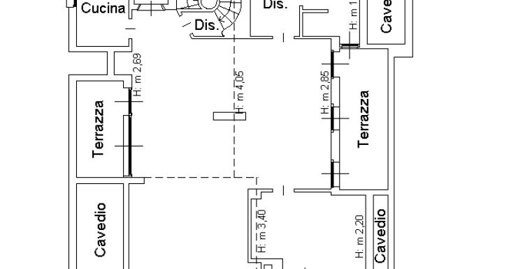 pianta piano secondo